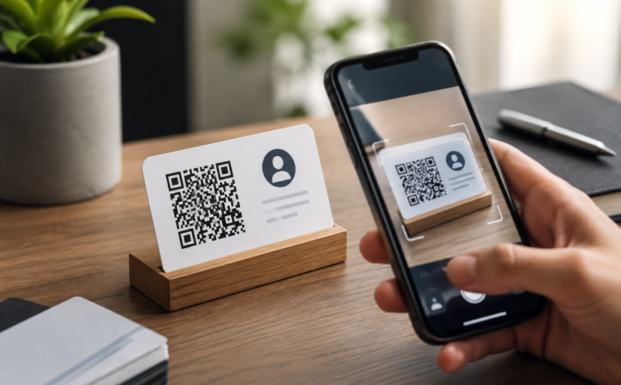 Wizytówka QR vCard - statyczna czy dynamiczna? Zalety, wady i różnice